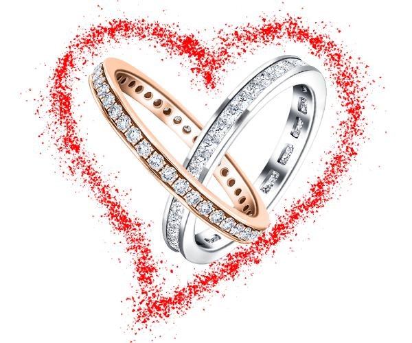 Diamond Eternity Rings for Valentines | All Diamond