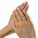 18k Yellow Gold 0.60ct G/SI Diamond Three Stone Ring - All Diamond