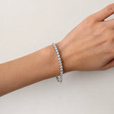 Brazalete Tennis de Diamantes 13.00ct G/SI en Oro Blanco 18k