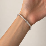 Brazalete Tennis de Diamantes 13.00ct G/SI en Oro Blanco 18k