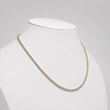 Collar Tenis Clásico Diamante 8.00ct Calidad G/SI Oro Blanco 18k