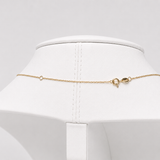 Colgante Corazón 0.02ct Diamante 9k Oro Amarillo
