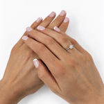 Certified Solitaire Diamond Engagement Ring 0.70ct G/SI Quality In Platinum - All Diamond