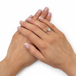 Certified Solitaire Diamond Engagement Ring 1.50ct G/SI Quality 18k White Gold - All Diamond