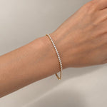 Classic Diamond Tennis Bracelet 3.00ct G/SI in 18k Yellow Gold - All Diamond