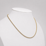 Classic Diamond Tennis Necklace 4.50ct G/SI Quality 18k Yellow Gold - All Diamond