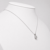 Diamond Solitaire Necklace 1.00ct G/SI in 18k White Gold - All Diamond
