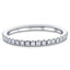 40 Stone Full Eternity Ring 0.40ct G/SI Diamonds In Platinum - All Diamond