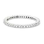 40 Stone Full Eternity Ring 0.50ct G/SI Diamonds in Platinum - All Diamond