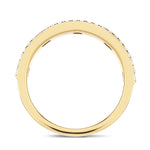 Diamond Wedding Ring 0.60ct G/SI Quality in 18k Yellow Gold - All Diamond