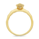Marquise Diamond Engagement Ring 2.10ct E/VS 18k Yellow Gold - All Diamond